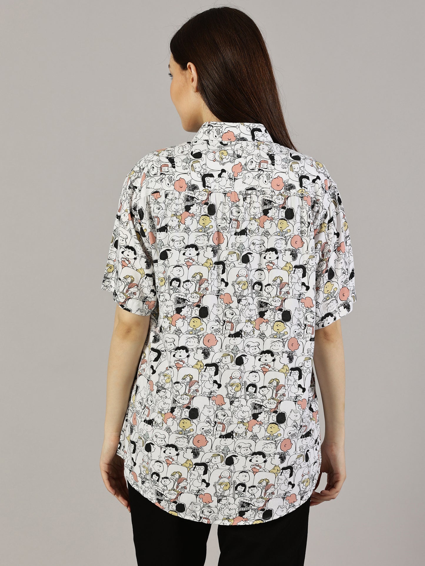 Comic Craze Half-Sleeve Casual Shirt