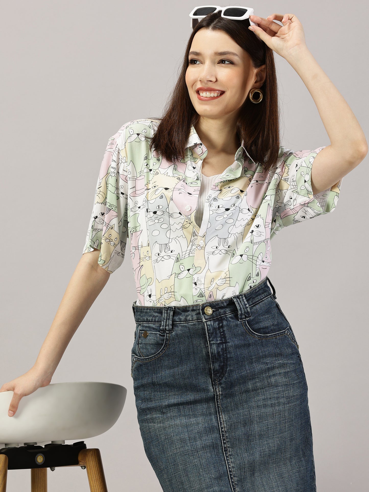 ToonFrenzy Half-Sleeve Casual Shirt